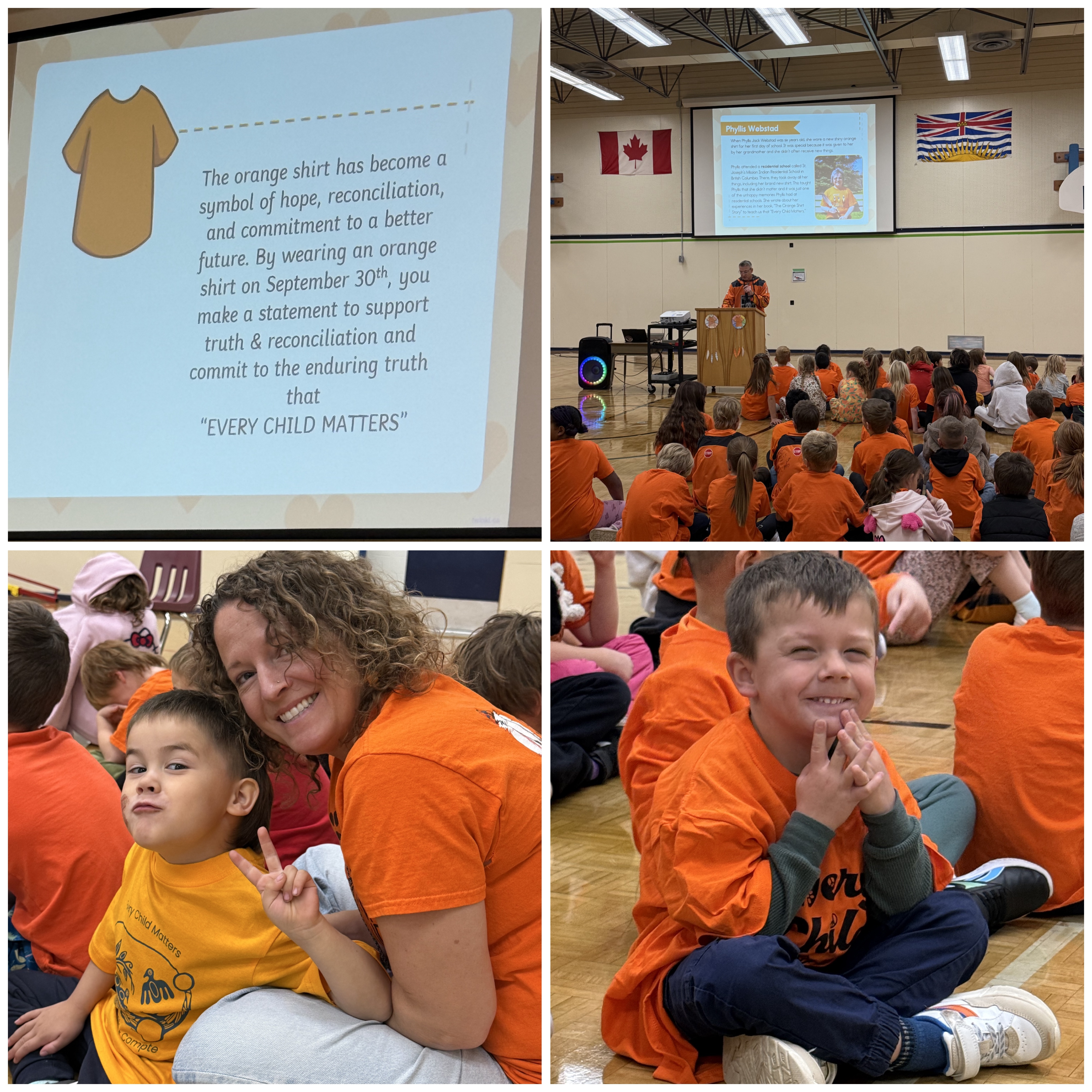 Orange Shirt Day dwayne benvin
